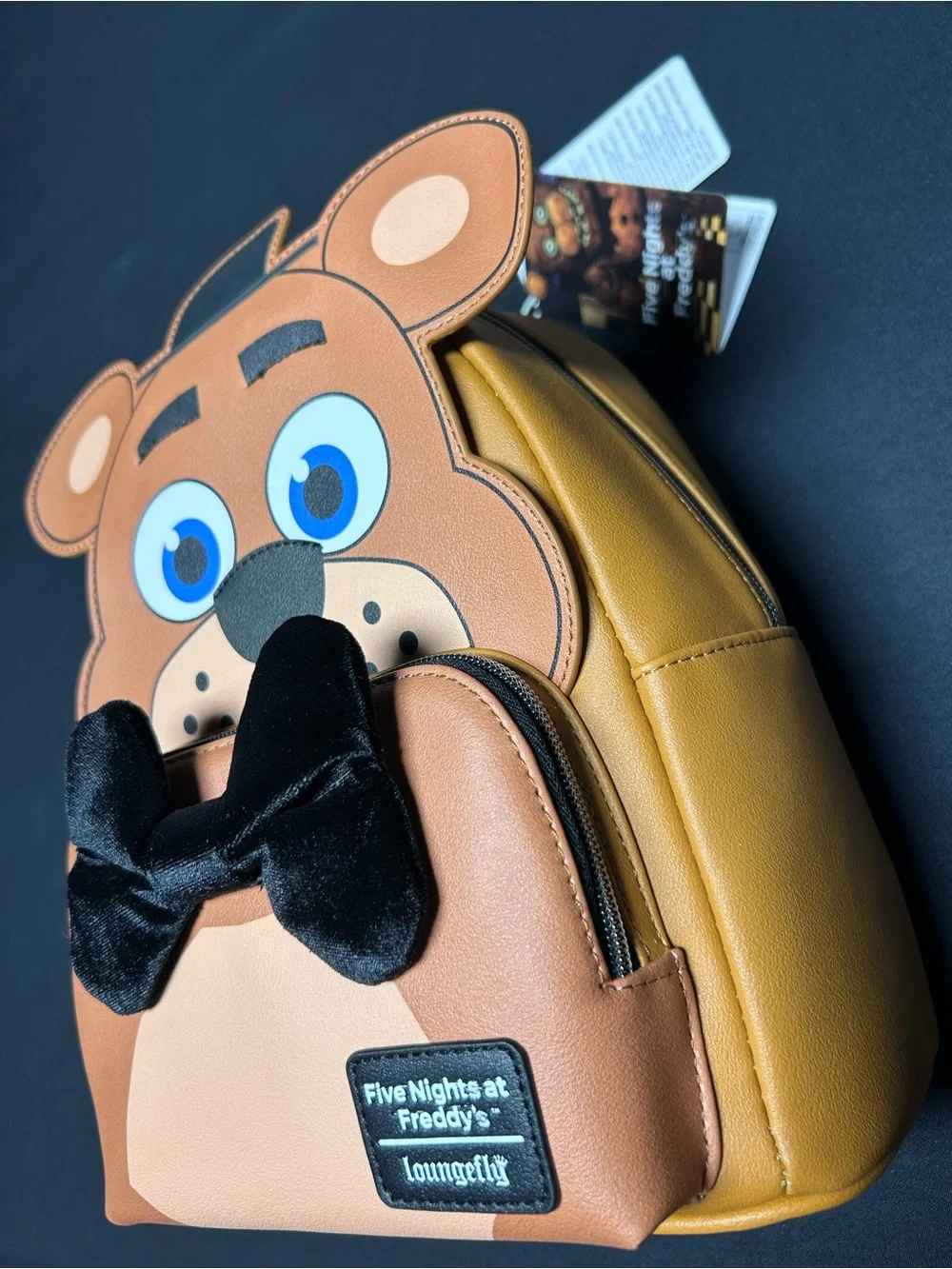 Loungefly Five Nights at Freddy's Freddy Fazbear Cosplay Mini Backpack Licensed